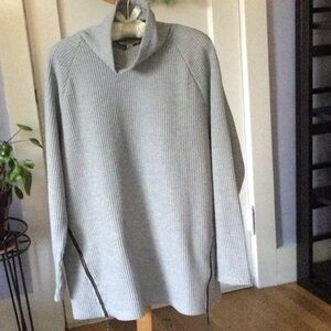 Signature mock neck waffle tunic by L.L. Bean